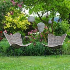 Bistro-Set 'Butterfly', 3-tlg., Braun -Gartenmöbel 2950100589 2950100670 2950100680 2950100686 2950100689 3910302628 113717