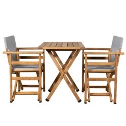 Holz-Regiesessel 'Matera' -Gartenmöbel 3910201636 Holz Regiesessel Matera Textilen grau 10 102296