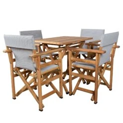 Holz-Regiesessel 'Matera' -Gartenmöbel 3910201636 Holz Regiesessel Matera Textilen grau 12 102297