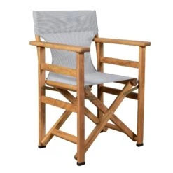 Holz-Regiesessel 'Matera' -Gartenmöbel 3910201636 Holz Regiesessel Matera Textilen grau 3 102298