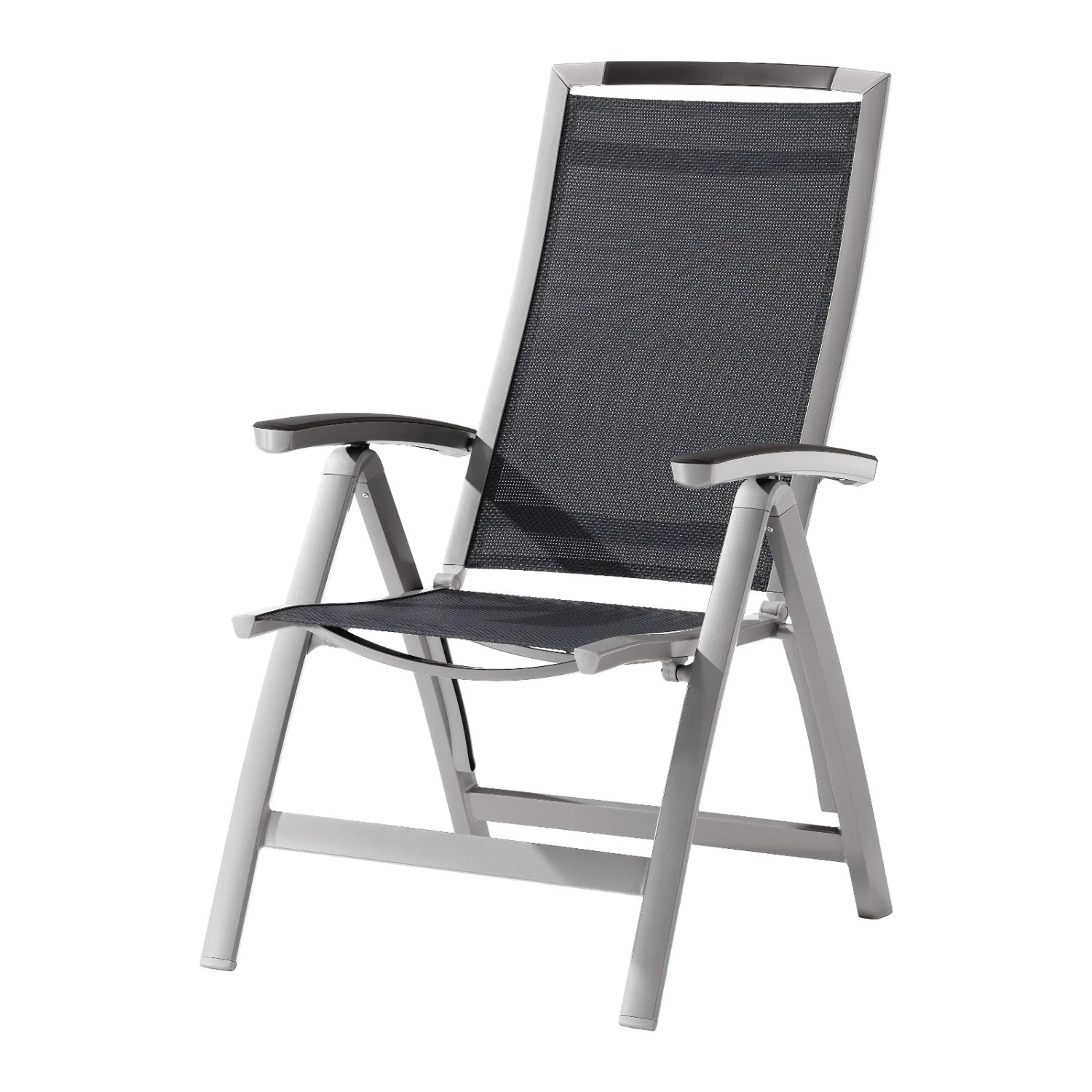 Sieger Exklusiv Klappsessel Trento Graphit, Bezug Grau 3 Sieger Exklusiv Klappsessel Trento Graphit, Bezug Grau