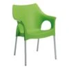 Best Stapelsessel Vegas Silber/apfelgrün -Gartenmöbel 3910302226 Stapelsessel Vegas silber apfelgruen 34614