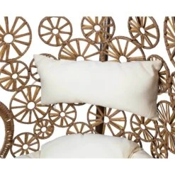 Hängesessel Rhodes, Natur, Inkl. Kissen, Handgewebt, 195 X 95 X 95 Cm -Gartenmöbel 3910302500 Haengesessel Rhodes natur inkl Kissen ca95x95x195cm4 71992