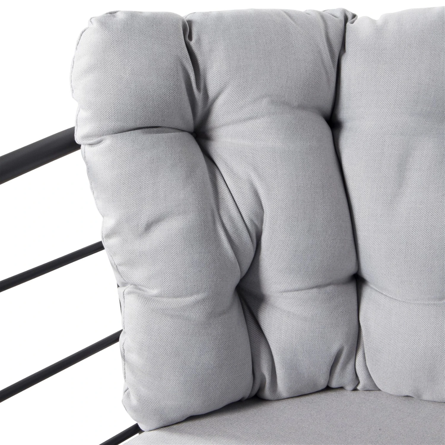 4-teilige Lounge-Gruppe 'Bella', Schwarz, Inklusive Auflagen 9 4-teilige Lounge-Gruppe 'Bella', Schwarz, Inklusive Auflagen – Bild 7