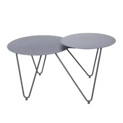 4-teilige Lounge-Gruppe 'Bella', Schwarz, Inklusive Auflagen 16 4-teilige Lounge-Gruppe 'Bella', Schwarz, Inklusive Auflagen -Gartenmöbel 3910302533 Alu Loungergruppe Bella 4tlg schwarz inkl Kissen hellgrau9 74491