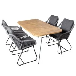 Dining-Sessel 'Portofino' Inkl. Auflage, Anthrazit -Gartenmöbel 3910302579 3910801509 Gruppe Portofino 5 85086