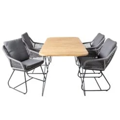 Dining-Sessel 'Portofino' Inkl. Auflage, Anthrazit -Gartenmöbel 3910302579 3910801509 Gruppe Portofino 6 85087