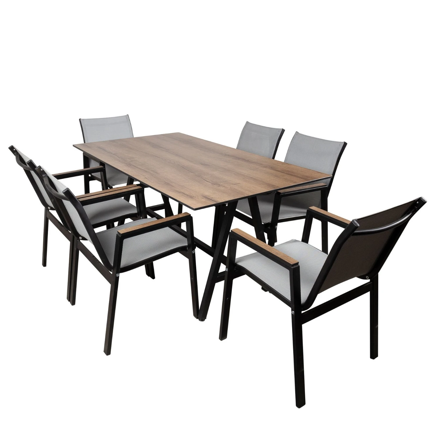 Stapelsessel, Schwarz, Grau, Ca. 86 X 66 X 56 Cm 7 Stapelsessel, Schwarz, Grau, Ca. 86 X 66 X 56 Cm – Bild 5