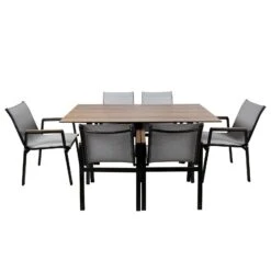 Stapelsessel, Schwarz, Grau, Ca. 86 X 66 X 56 Cm 14 Stapelsessel, Schwarz, Grau, Ca. 86 X 66 X 56 Cm -Gartenmöbel 3910302657 Alu Sessel schwarz Textilen grau 14 102334