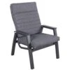 Loungesessel 'Paris', Grau/schwarz -Gartenmöbel 3910302694 Loungesessel Paris inkl Auflage 15 118547
