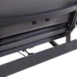 Loungesessel 'Paris', Grau/schwarz -Gartenmöbel 3910302694 Loungesessel Paris inkl Auflage 24 118562