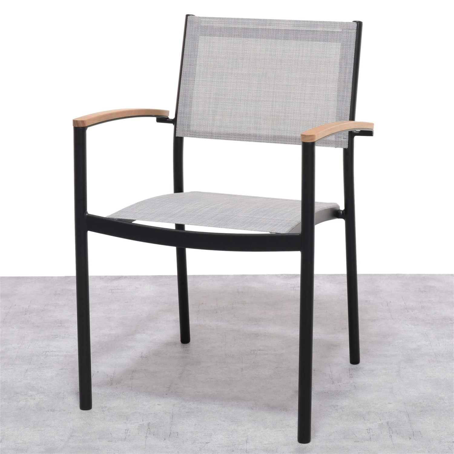 Stapelsessel 'Vera', Mattschwarz/birkengrau, Ca. 83 X 55 X 55 Cm 7 Stapelsessel 'Vera', Mattschwarz/birkengrau, Ca. 83 X 55 X 55 Cm – Bild 5