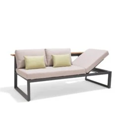 Dining-Bank 'Jimmy', 3-Sitzer, Grau, Ca. 191 X 89 X 75 Cm 23 Dining-Bank 'Jimmy', 3-Sitzer, Grau, Ca. 191 X 89 X 75 Cm -Gartenmöbel 3910302713 Dining Bank Jimmy 3 Sitzer inkl Auflagen 1 5 121620