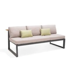 Dining-Bank 'Jimmy', 3-Sitzer, Grau, Ca. 191 X 89 X 75 Cm 19 Dining-Bank 'Jimmy', 3-Sitzer, Grau, Ca. 191 X 89 X 75 Cm -Gartenmöbel 3910302713 Dining Bank Jimmy 3 Sitzer inkl Auflagen 4 121611