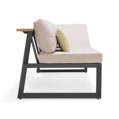 Dining-Bank 'Jimmy', 3-Sitzer, Grau, Ca. 191 X 89 X 75 Cm 18 Dining-Bank 'Jimmy', 3-Sitzer, Grau, Ca. 191 X 89 X 75 Cm -Gartenmöbel 3910302713 Dining Bank Jimmy 3 Sitzer inkl Auflagen 6 121609