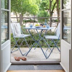 Lafuma Klappstuhl 'Chaise Balcony II', Blau, Ca. 83 X 44 X 48 Cm -Gartenmöbel 3910302714 Klappstuhl Chaise Balcony II Batyline Ciel 10 118613