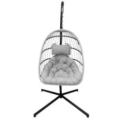 Hängesessel 'Folt Sterzing' Inkl. Auflagen, Light Grey -Gartenmöbel 3910302721 Haengesessel Folt Sterzing light grey inkl Auflage 6 123055