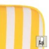 Best Hochlehnerauflage Gelb/weiß, Ca. 120 X 50 X 6 Cm -Gartenmöbel 3910405913 Hochlehnerauflage gelb weiss 120x50x6cm Dessin 0270 25238
