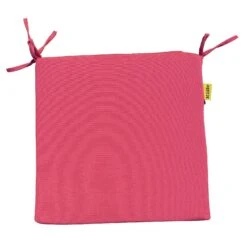 Stuhlauflage 'Frambuesa', Erdbeerfarben, Ca. 39 X 39 X 3,5 Cm