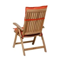 Madison Niederlehnerauflage 'Panama', Orange, Ca. 105 X 50 Cm -Gartenmöbel 3910408958 Niederlehnerauflage Panama Flame orange 1 97444