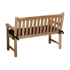 Madison Bankauflage 'Panama', Schwarz, Ca. 120 X 48 Cm -Gartenmöbel 3910409001 Bankauflage Panama Black 1 97582