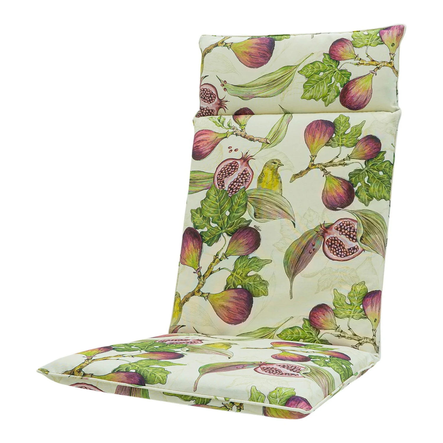 Madison Hochlehnerauflage 'Jasmijn' Beige, Ca. 120 X 50 Cm 3 Madison Hochlehnerauflage 'Jasmijn' Beige, Ca. 120 X 50 Cm