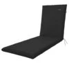Doppler Rollliegenauflage '3195', Schwarz, Ca. 198 X 60 X 6 Cm -Gartenmöbel 3910409261 Rolliegenauflage 3195 schwarz 120577