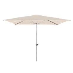 Doppler Sonnenschirm 'Alu-Expert Teleskop', 350 X 350 Cm, Natur