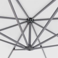 Knirps Pendelschirm, 320 X 320 Cm -Gartenmöbel 3910503012 Pendelschirm Knirps ca 320x320cm weiss 17 73048