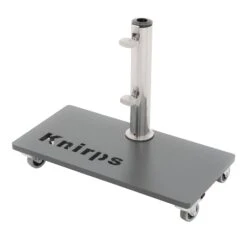 KNIRPS Rollsockel, Schwarz, Ca. 25 Kg, 52 X 27 X 10 Cm