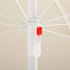 Mittelstockschirm 'Ibiza', Ø 200 Cm, Natur -Gartenmöbel 3910503126 Sonnenschirm Ibiza natur 5 90327