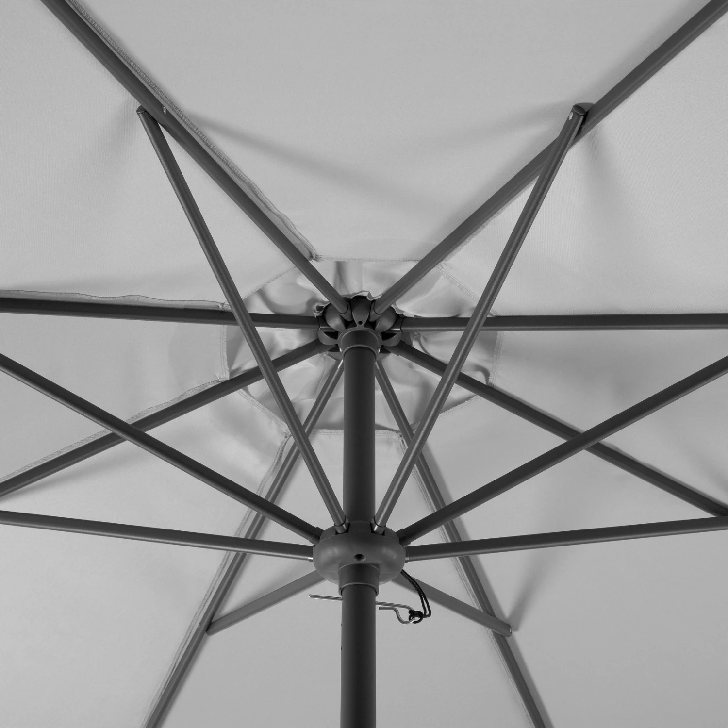 Mittelstockschirm 'Harlem', Ø Ca. 270 Cm 8 Mittelstockschirm 'Harlem', Ø Ca. 270 Cm – Bild 6