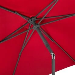 Mittelstockschirm 'Sevilla', Ø Ca. 270 Cm -Gartenmöbel 3910503155 Sonnenschirm Sevilla rot 2 90493