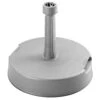 Schirmständer, Befüllt Mit Beton, Silbergrau 2 Schirmständer, Befüllt Mit Beton, Silbergrau -Gartenmöbel 3910503222 Beton Schirmstaender ca 20kg silbergrau 1 91740