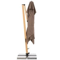 Doppler Pendelschirm 'Alu-Wood XL LED Ultra', Ca. 400 X 300 Cm -Gartenmöbel 3910503252 Pendelschirm ALU Wood XL LED Ultra 1 98945