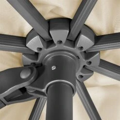 Sonnenschirm 'Rhodos Smart', Ca. 300 X 300 Cm, Natur -Gartenmöbel 3910503268 Sonnenschirm Rhodos Smart natur 11 103001