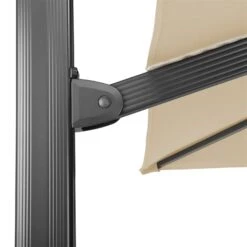 Sonnenschirm 'Rhodos Smart', Ca. 300 X 300 Cm, Natur -Gartenmöbel 3910503268 Sonnenschirm Rhodos Smart natur 12 103003