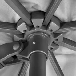 Sonnenschirm 'Rhodos Smart', Ca. 300 X 300 Cm -Gartenmöbel 3910503269 Sonnenschirm Rhodos Smart silbergrau 19 103232