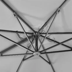 Sonnenschirm 'Rhodos Smart', Ca. 300 X 300 Cm -Gartenmöbel 3910503269 Sonnenschirm Rhodos Smart silbergrau 2 103231
