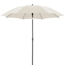 Doppler Sonnenschirm 'Active 210 Green Edition', Natur, Ø 210 Cm, Natur -Gartenmöbel 3910503273 active210 natur 4 120018