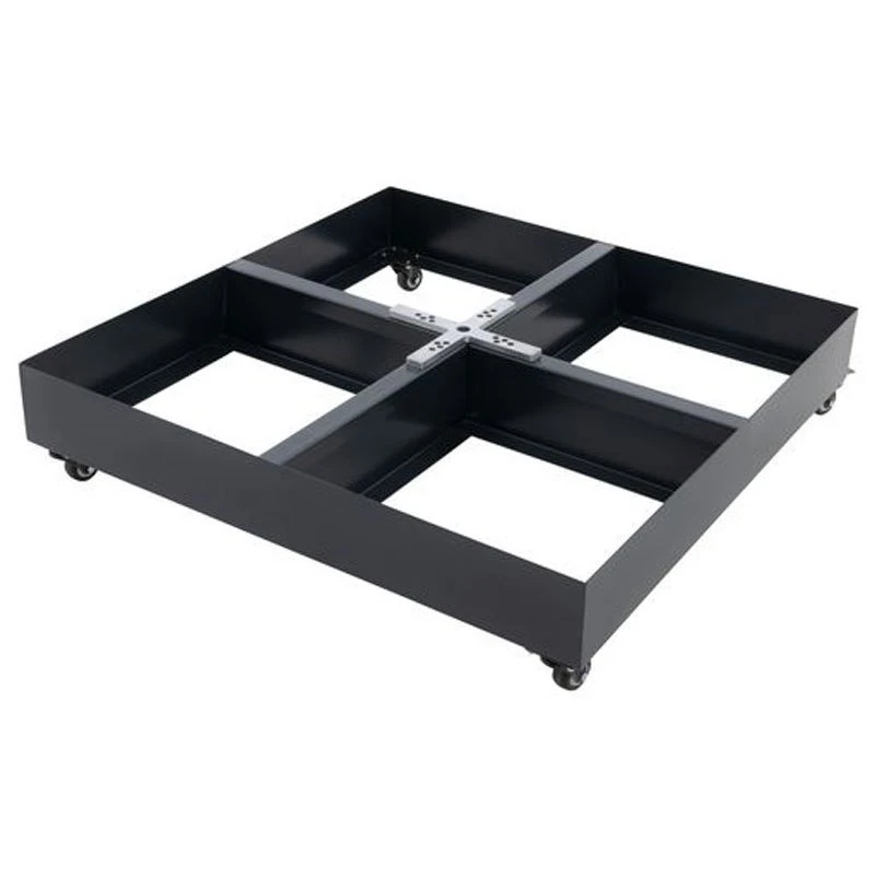 Doppler Rollsockel Für Pendelschirme, Befüllbar, Anthrazit, Ca. 88 X 88 X 20 Cm 10 Doppler Rollsockel Für Pendelschirme, Befüllbar, Anthrazit, Ca. 88 X 88 X 20 Cm – Bild 8