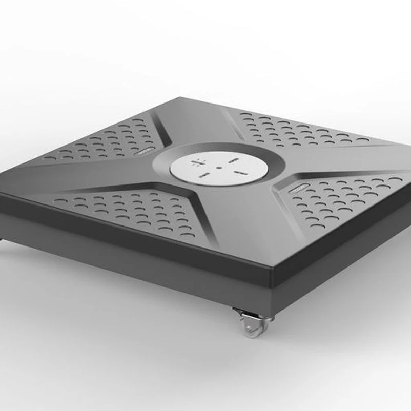 Doppler Rollsockel Für Pendelschirme, Befüllbar, Anthrazit, Ca. 88 X 88 X 20 Cm 3 Doppler Rollsockel Für Pendelschirme, Befüllbar, Anthrazit, Ca. 88 X 88 X 20 Cm