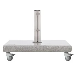 KNIRPS Granitsockel, Hell, Ca. 7 X 55 X 55 Cm, Ca. 40 Kg -Gartenmöbel 3910503321 Granitsockel Knirps 3 120370