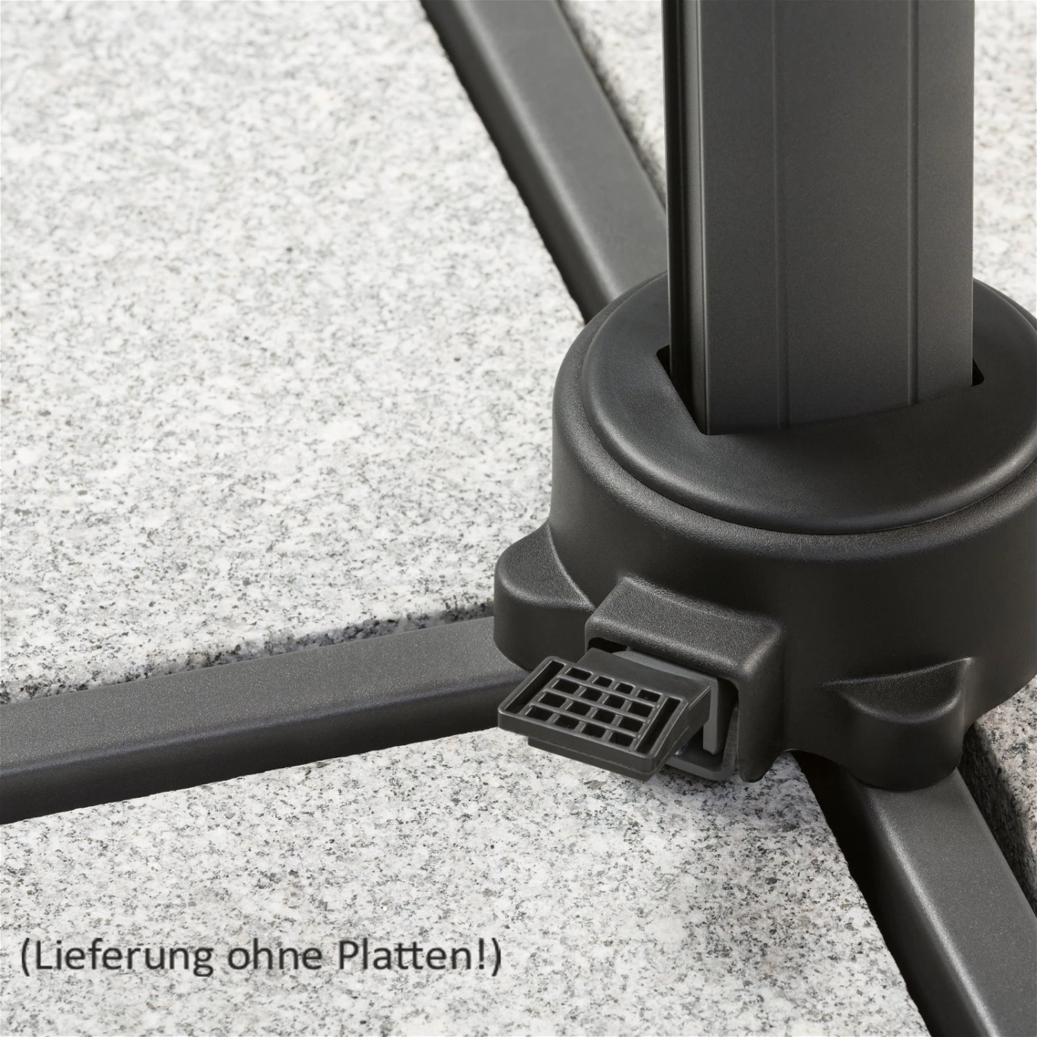 Pendelschirm 'Rhodos', Anthrazit, Ca. 300 X 300 Cm 15 Pendelschirm 'Rhodos', Anthrazit, Ca. 300 X 300 Cm – Bild 13