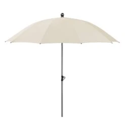 Sonnenschirm 'Locarno', Ø 220 Cm, Natur -Gartenmöbel 3910503328 Sonnenschirm Locarno ca D 220cm natur 10 119152