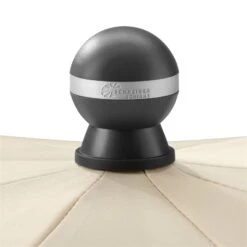 Sonnenschirm 'Locarno', Ø 220 Cm, Natur -Gartenmöbel 3910503328 Sonnenschirm Locarno ca D 220cm natur 14 119149