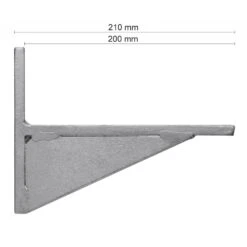 Universal-Wandkonsole Für Schneider-Schirme -Gartenmöbel 3910503337 Universal Wandkonsole 2 119287