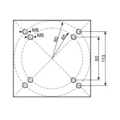 Universal-Wandkonsole Für Schneider-Schirme -Gartenmöbel 3910503337 Universal Wandkonsole 4 119286