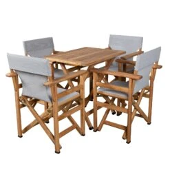 Holztisch 'Matera', Buchenholz, Ca. 80 X 60 X 75 Cm -Gartenmöbel 3910700456 Holztisch Matera 80x60cm 4 102340