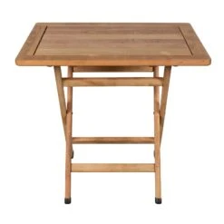 Holztisch 'Matera', Buchenholz, Ca. 80 X 60 X 75 Cm -Gartenmöbel 3910700456 Holztisch Matera 80x60cm 7 102341